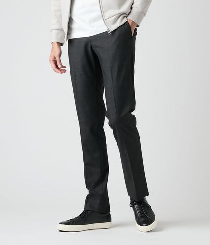 ストレッチ】ソフトサーモ ガンクラブチェック ウエストアジャスト