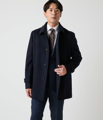 撥水】ザックナイロン ステンカラーコート(16386300-2025