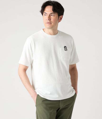 接触冷感】先染めボーダー 半袖クルーネックTシャツ(16615551-2025