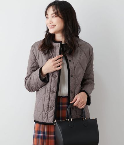 ダイヤキルトノーカラージャケット(51113150-2024)｜ファッション通販