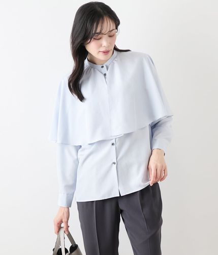 Sunlight NEWYORKER Tartan 7分袖チュニックシャツ(51648701-2026