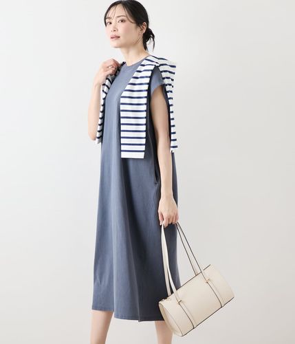 ☆タグ付き新品☆【STAR＆STRIPE/スターアンドストライプ】ワンピース WEB限定】STAR&STRIPE (スターアンドストライプ) カットソーワンピース