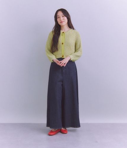 FLR 914 フレアパンツ uk セットアップ対応 カラーソフトフレアパンツ S M[品番：GW000004219]｜Growing