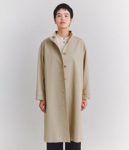 Cotton Wool Gabardine スタンドカラーコート(37519031-2023