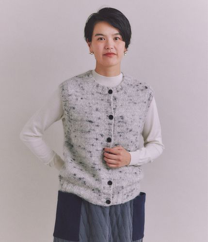 【wit her 24AW】新品未使用　BATONER ニットベスト 37793751-