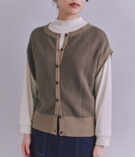 Multi Color Knit 前開きベスト(37792711-2024)｜ファッション通販のNY