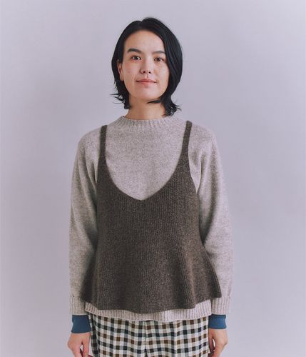 Colorful Melange 2wayペプラムキャミニット(37796741-2025