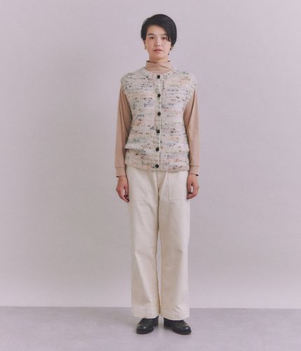 LOTUS］Urtla High Gauge Rib タートルネックプルオーバー