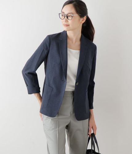 NEWYORKER【美品】15号 3L 洗える 紺 ジャケット スカート スーツ NEWYORKER【美品】15号 3L 洗える 紺 ジャケット スカート