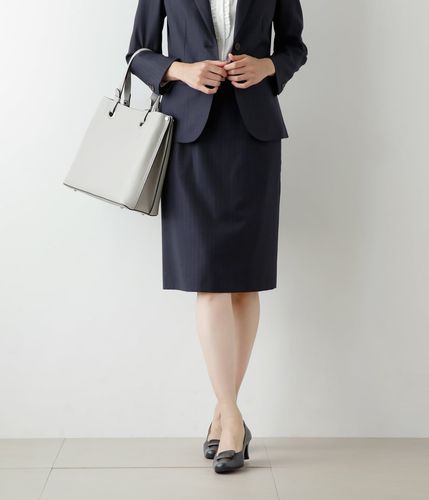 ウールシャドーチェック Aラインスカート(51212310-2024