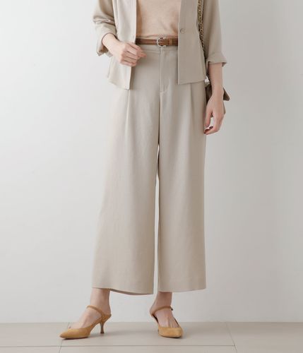 ライトグログラン タックガウチョパンツ(71335806-2025)｜ファッション