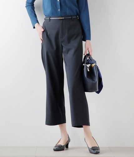 ストレッチフラノ センタープレスパンツ(71313838-2024)｜ファッション