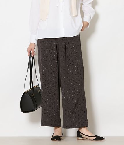 ダイヤラッセルレース キュロットパンツ(51333211-2024)｜ファッション