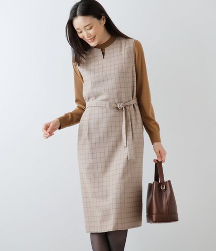 ダブルクロス ピンタックワンピース(71413411-2024)｜ファッション通販