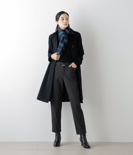ファインラムズウール ステンカラーコート(51519352-2023