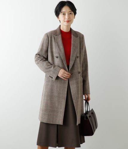 ミラーオウェン グレーンチェック チェスターコート 51519360-