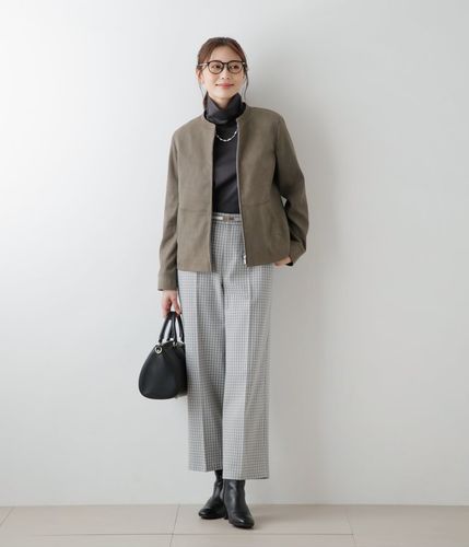 【新品】NEWYORKER ニューヨーカー フェイクスエード ジップブルゾン フェイクスエード ジップブルゾン(51559250-2023)｜ファッション