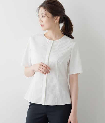 Theory 20ss 五分袖ブラウス 五分袖ブラウス/洗える （シャツ・ブラウス）｜MK MICHEL KLEIN