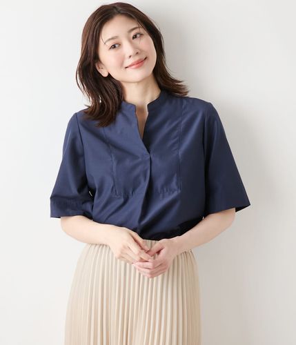 【超人気】フリルブラウス【2026SS 新品タグ付き】 RANAN（ラナン） ブラウス シャツ 「26SS新色追加」ビッグカラーフリル