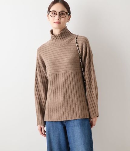 手洗い可能】ケーブルニットポロシャツ(51726550-2025)｜ファッション
