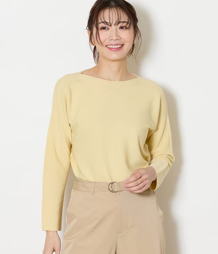 手洗い可能】ケーブルニットポロシャツ(51726550-2025)｜ファッション