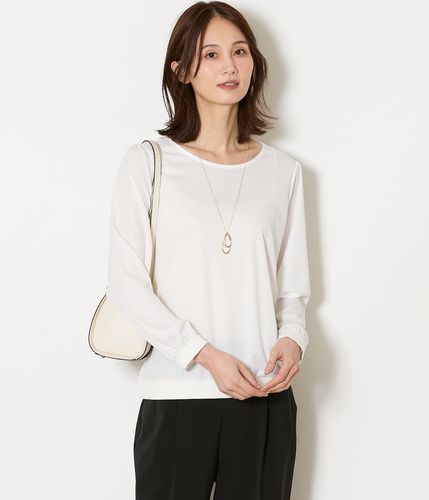 N刺繍プリント7分袖Tシャツ(51829616-2026)｜ファッション通販のNY.ONLINE