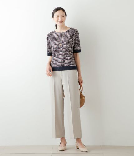 2024AW taoキルト プルオーバーS 2024AW taoキルト プルオーバーS 強撚フライス五分袖プル