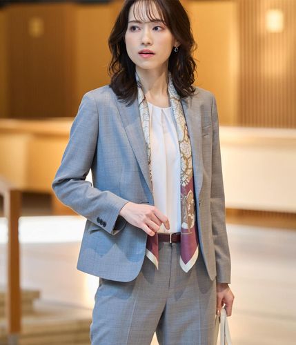 極美品 エディフィス トラベルスーツ セットアップ グレンチェック ポーチ付 L Cloudstyle】グレンチェック スリーピース チェック柄