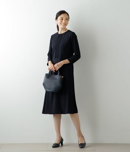 2024秋　レザージャケットと 2024ローズミディワンピースセット ピンクハウスのPINK HOUSE 2024 Autumnカタログ｜PINK HOUSE