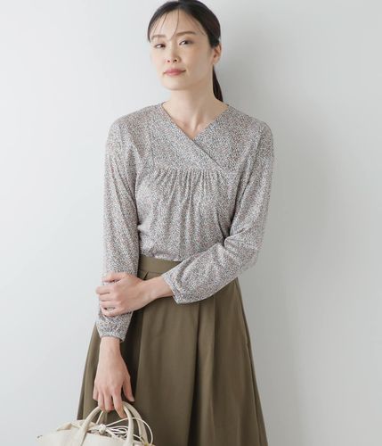 るり様　リバティプルオーバーM半袖x2 ライラック＆ハリージェームスジャングル ライトデニム 3RD TYPE トラッカージャケット | BLUE BLUE