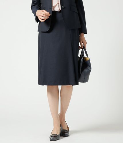 ウールシャドーチェック Aラインスカート(51212310-2024