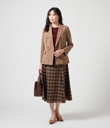 【希少】フォクシーブティック クロス フレア  スカート ロゴプレート 40 41769 Skirt “Cross Flare” – FOXEY 公式オンラインブティック