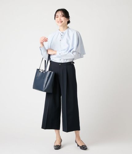 MM6ダークネイビー ガウチョパンツ MM6ダークネイビー ガウチョパンツ - メルカリ