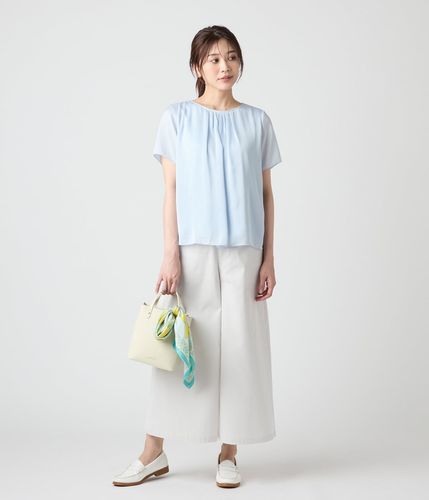 斜めストライプの服 しわ加工ストライプ柄フルイドシャツ - ストライプ | ZARA Japan / 日本