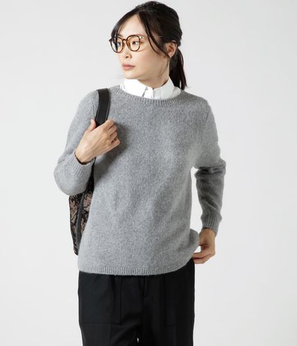 スパンコールヤーンガーター Vネックプルオーバー(51713561-2024