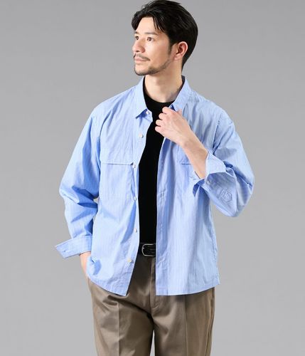 NY FitEase オックス 長袖ショートボタンダウンシャツ(11768710-2026