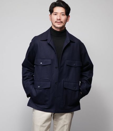 TRADITIONAL SPIRITS NEWYORKER MELTON ミドル テーラード ピーコート