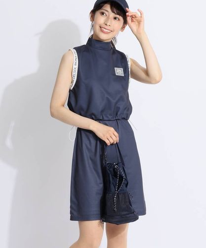 ランバン スポール LV サイドラインUVノースリーブワンピース