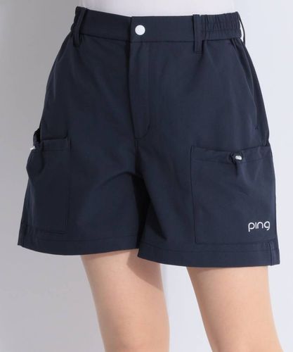 パーリーゲイツ PG 【ストレッチ】チェックドビーショートパンツ