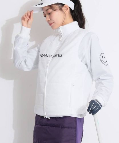 パーリーゲイツ PG 収納袋付きバックロゴ2WAYダウンジャケット