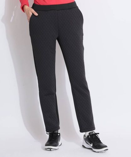 ニューバランスゴルフ　キルティング　ゴルフパンツ　ブラック　サイズ5 ニューバランスゴルフ キルティング ゴルフパンツ ブラック サイズ5