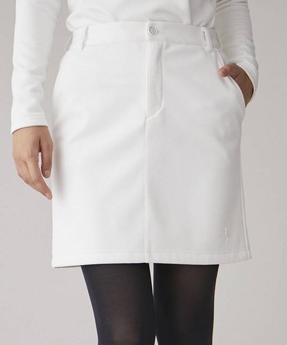 パーリーゲイツ PG 【発熱保温】裾フリル中綿スカート レディース