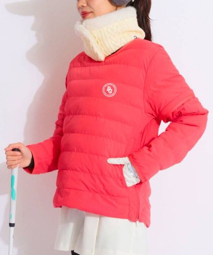 パーリーゲイツ PG 収納袋付きバックロゴ2WAYダウンジャケット