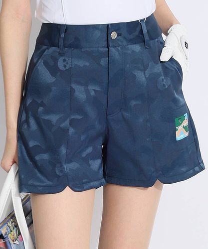 パーリーゲイツ PG 【ストレッチ】チェックドビーショートパンツ