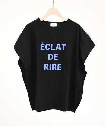 siro de labonte｜【洗える】【日本製】message wide Tshirt [[R513225
