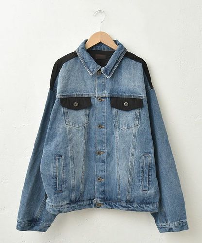 LEVI´S｜ノーカラーデニムジャケット [[006EZ-0001]][C] | ma28 ONLINE