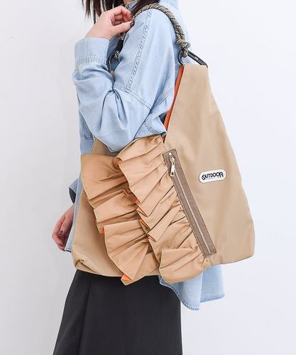 Risley｜バイカラーフリルミニBAG [[R2503-TMB44]][F] | ma28 ONLINE STORE