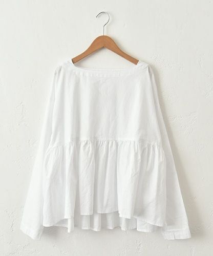 hagumu｜裾フリルプルオーバー [[hag-140]][C] | ma28 ONLINE STORE