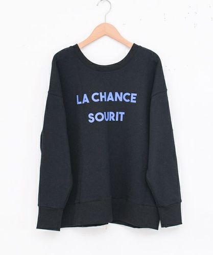 siro de labonte｜【日本製】前後2wayジップロゴスウェット [[R553204