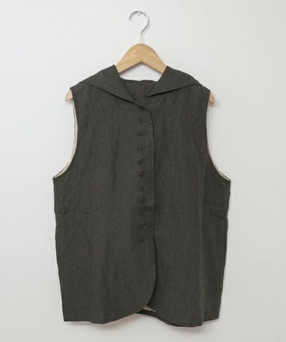 Our.｜フーディージップアップベスト [[131372H]][C] | ma28 ONLINE STORE